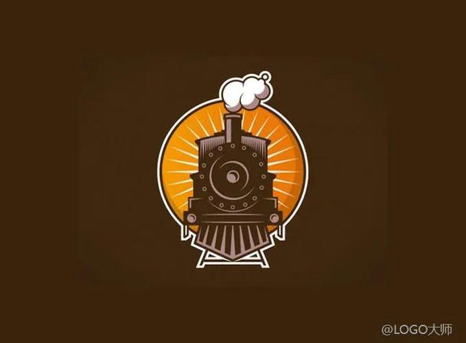 火车主题logo设计合集鉴赏
